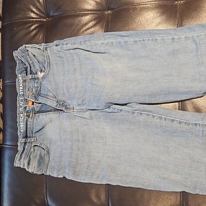 2 pairs boys size 14 PLACE stretch jeans and nearly new condition